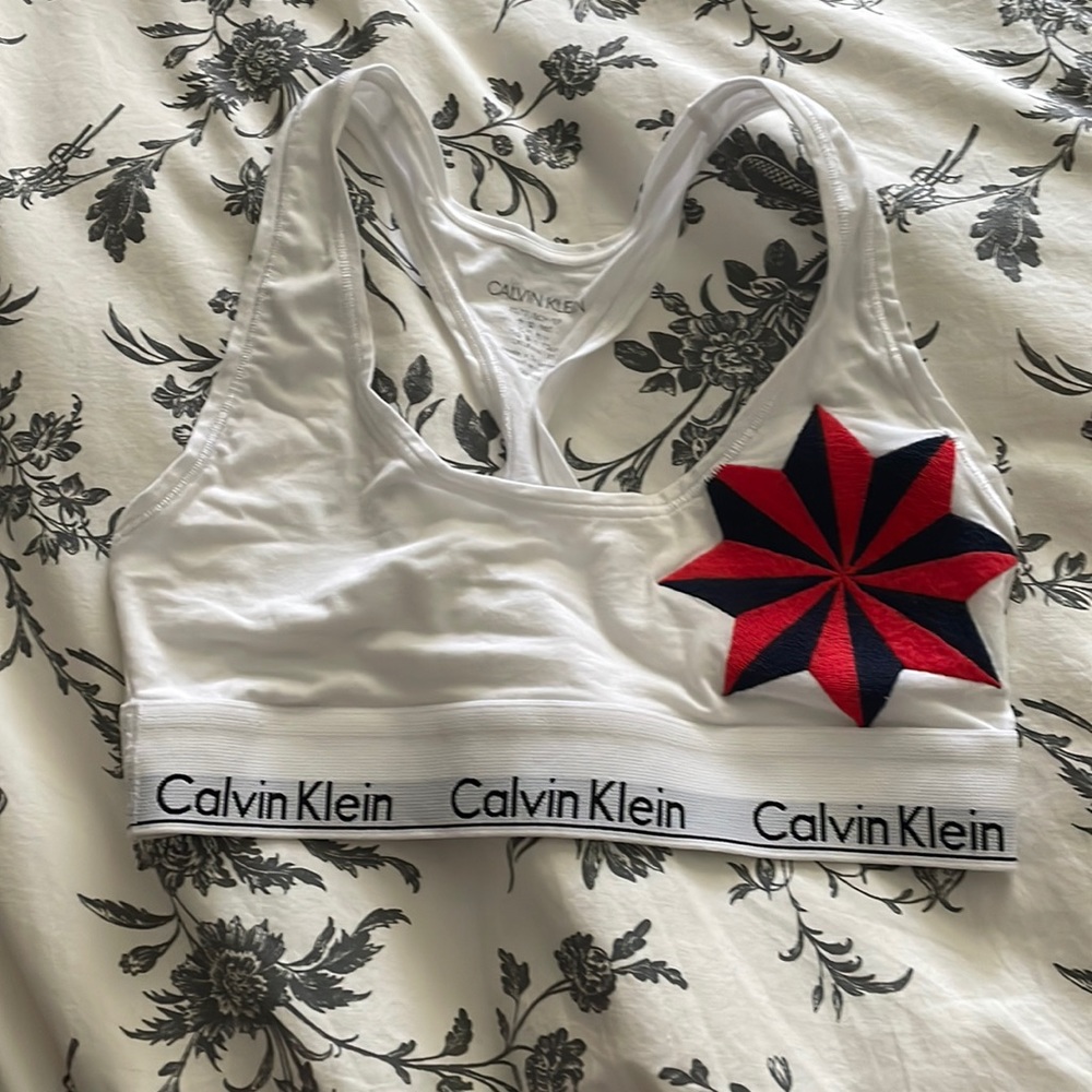 Calvin Klein Womens cotton bra XS